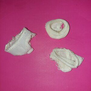 Topper Dawn White Panties Underwear 3pc.